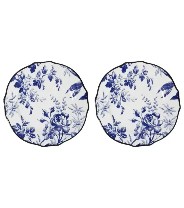 Gucci Herbarium set of 2 dessert plates