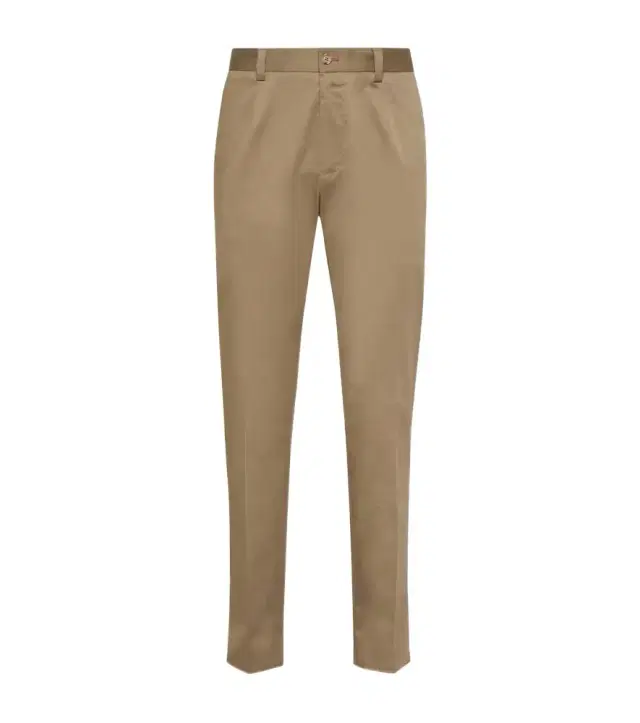 Dolce & Gabbana High-rise cotton-blend chinos