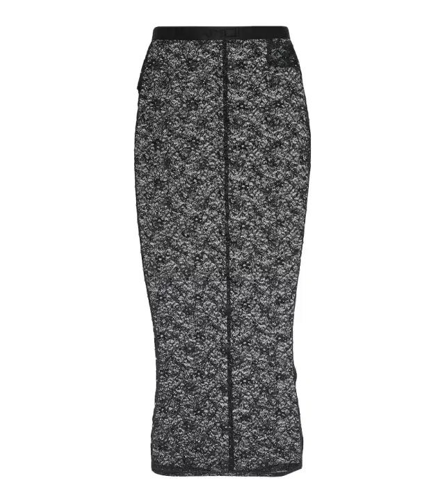 Alessandra Rich Lace pencil skirt