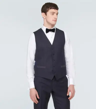 Dolce & Gabbana Wool and silk-blend vest | Thumbnail 3 Dolce & Gabbana Wool and silk-blend vest | Thumbnail 3