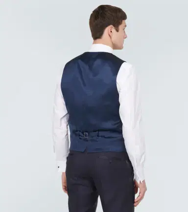 Dolce & Gabbana Wool and silk-blend vest | Thumbnail 5 Dolce & Gabbana Wool and silk-blend vest | Thumbnail 5