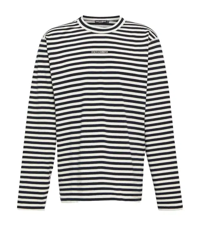 Dolce & Gabbana Striped cotton jersey T-shirt