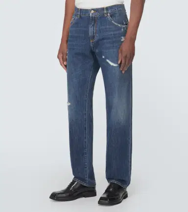 Dolce & Gabbana Distressed straight jeans | Thumbnail 2 Dolce & Gabbana Distressed straight jeans | Thumbnail 2