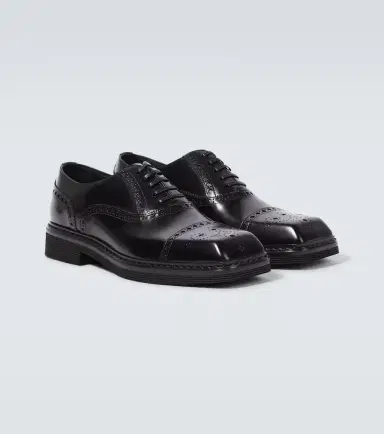 Dolce & Gabbana Leather Oxford shoes | Thumbnail 3