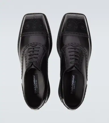 Dolce & Gabbana Leather Oxford shoes | Thumbnail 5