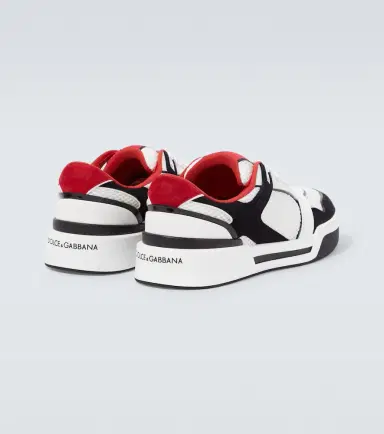 Dolce & Gabbana Roma leather-trimmed sneakers | Thumbnail 7 Dolce & Gabbana Roma leather-trimmed sneakers | Thumbnail 7