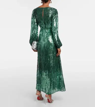 Rixo Coco sequined maxi dress | Thumbnail 3