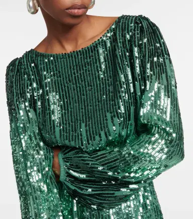 Rixo Coco sequined maxi dress | Thumbnail 4
