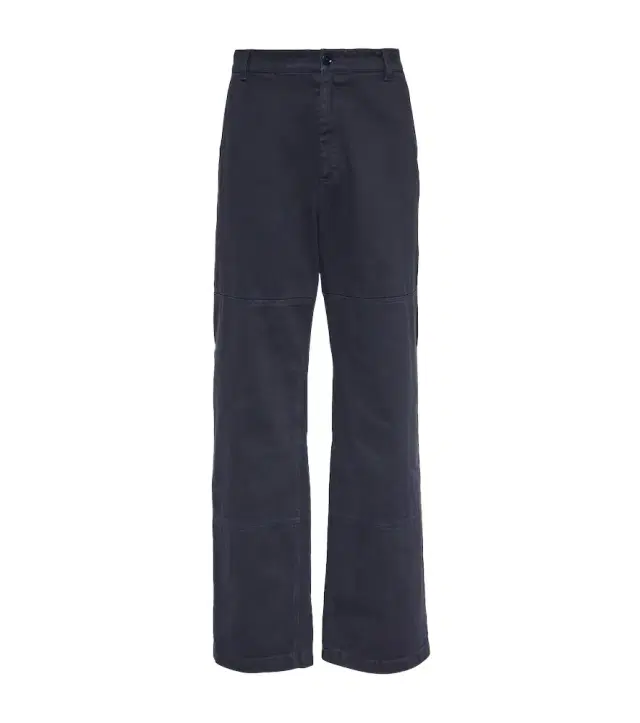 Dolce & Gabbana Mid-rise straight cotton pants