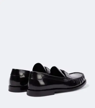 Dolce & Gabbana DG polished leather loafers | Thumbnail 3