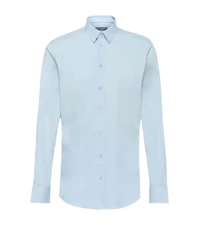 Dolce & Gabbana Cotton-blend poplin Oxford shirt
