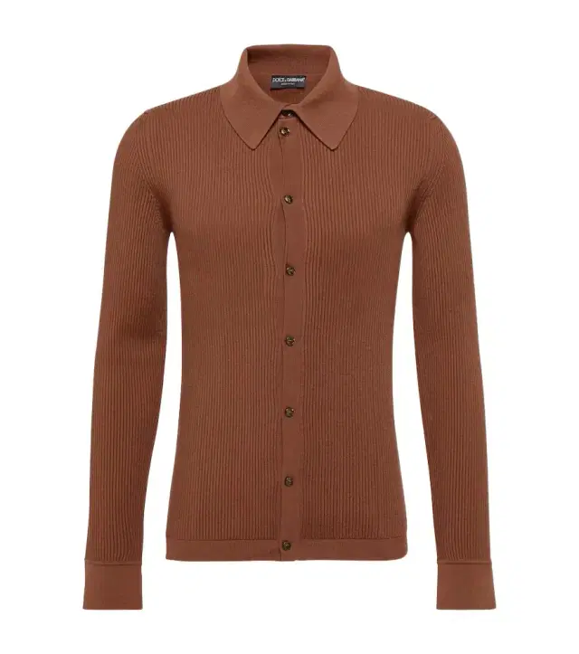 Dolce & Gabbana Wool-blend polo sweater