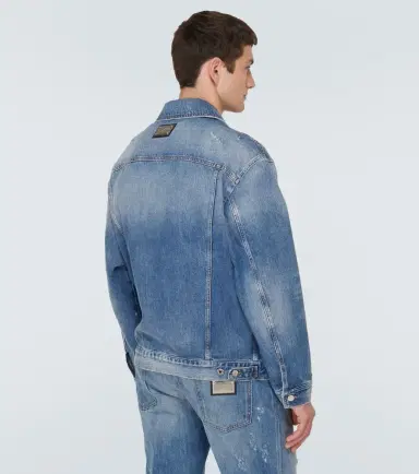 Dolce & Gabbana Distressed denim jacket | Thumbnail 3