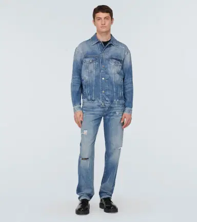 Dolce & Gabbana Distressed denim jacket | Thumbnail 4