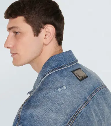 Dolce & Gabbana Distressed denim jacket | Thumbnail 6