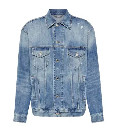 Dolce & Gabbana Distressed denim jacket | Thumbnail 1