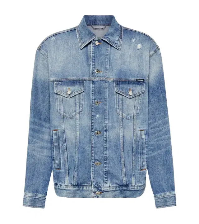 Dolce & Gabbana Distressed denim jacket