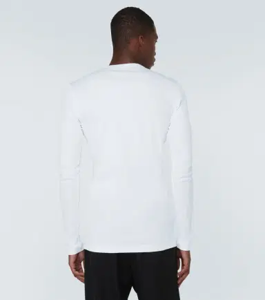 Dolce & Gabbana Re-Edition cotton jersey Henley shirt | Thumbnail 4