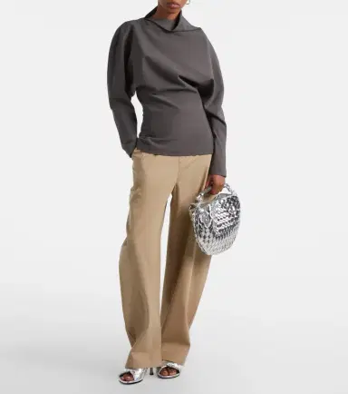 Bottega Veneta Sardine Intrecciato mirrored leather tote bag | Thumbnail 3