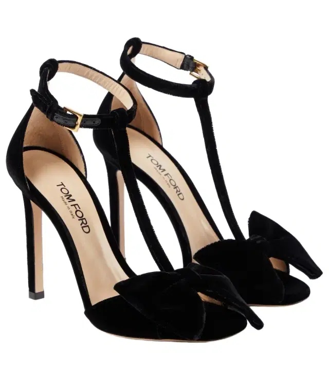 Tom Ford Brigitte velvet sandals