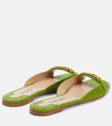 Tom Ford Whitney snake-effect leather slides | Thumbnail 3
