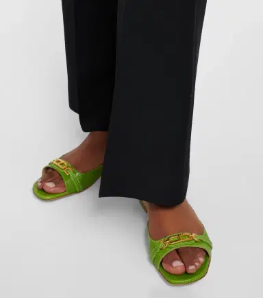 Tom Ford Whitney snake-effect leather slides | Thumbnail 6