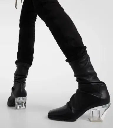 Rick Owens Stretch leather ankle boots | Thumbnail 2