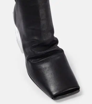 Rick Owens Stretch leather ankle boots | Thumbnail 4