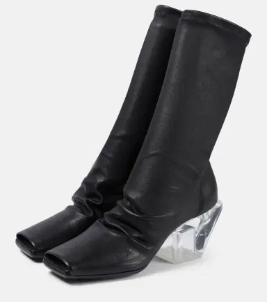 Rick Owens Stretch leather ankle boots | Thumbnail 6
