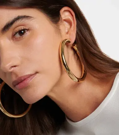 Jennifer Fisher Jamma 10kt gold-plated hoop earrings | Thumbnail 4