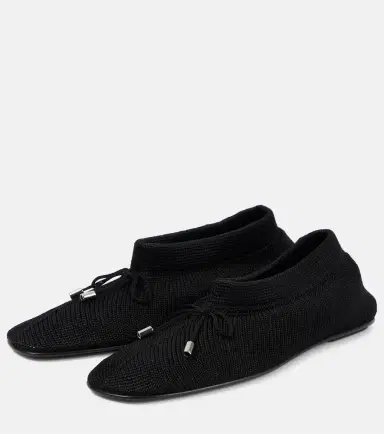 Toteme Knit ballet flats | Thumbnail 4