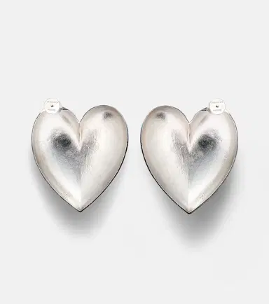 Jennifer Fisher Puffy Heart 10kt gold-plated earrings | Thumbnail 2