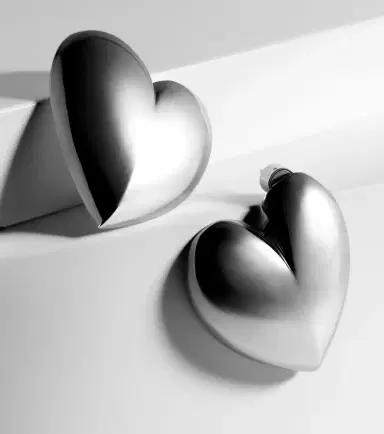 Jennifer Fisher Puffy Heart 10kt gold-plated earrings | Thumbnail 5