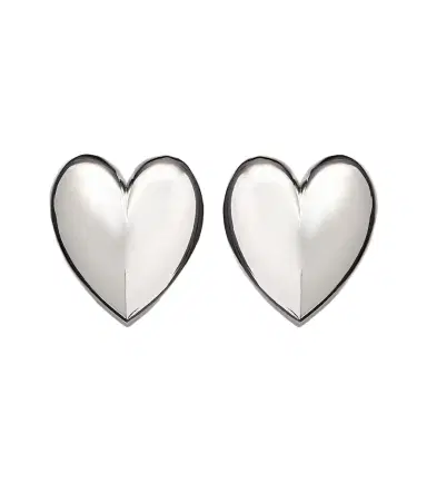 Jennifer Fisher Puffy Heart 10kt gold-plated earrings | Thumbnail 1