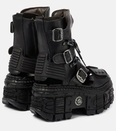 Vetements Leather platform boots | Thumbnail 2