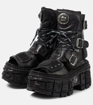 Vetements Leather platform boots | Thumbnail 4