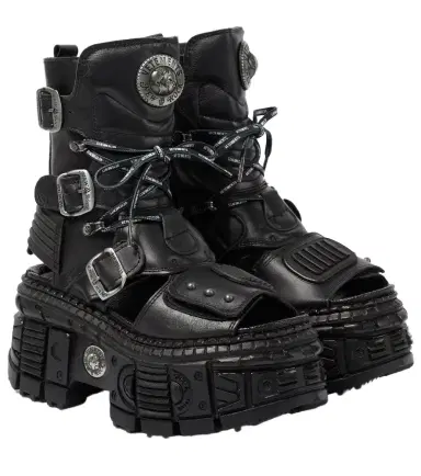 Vetements Leather platform boots | Thumbnail 1