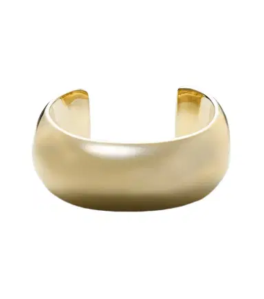Jennifer Fisher Globe Small 10kt gold-plated cuff bracelet | Thumbnail 1