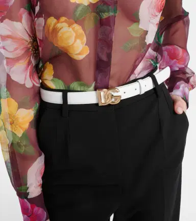 Dolce & Gabbana DG leather belt | Thumbnail 2