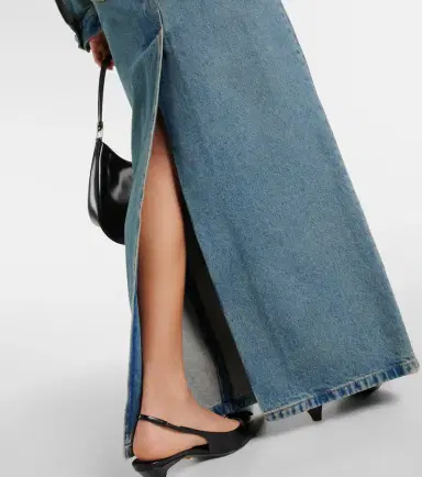 Prada Denim maxi skirt | Thumbnail 2