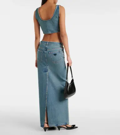 Prada Denim maxi skirt | Thumbnail 5