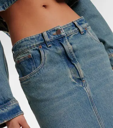 Prada Denim maxi skirt | Thumbnail 6