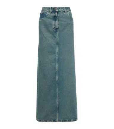 Prada Denim maxi skirt | Thumbnail 1