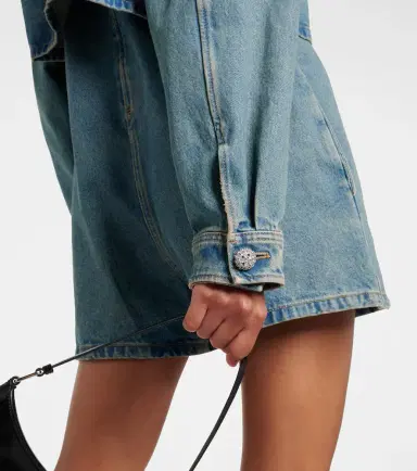 Prada Cropped denim jacket | Thumbnail 3