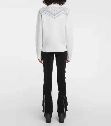 JETSET Wool intarsia turtleneck sweater | Thumbnail 3
