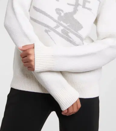 JETSET Wool intarsia turtleneck sweater | Thumbnail 6