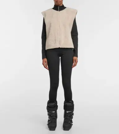JETSET Sleeveless shearling vest | Thumbnail 3