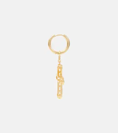 Dolce & Gabbana Crystal-embellished drop earrings | Thumbnail 2