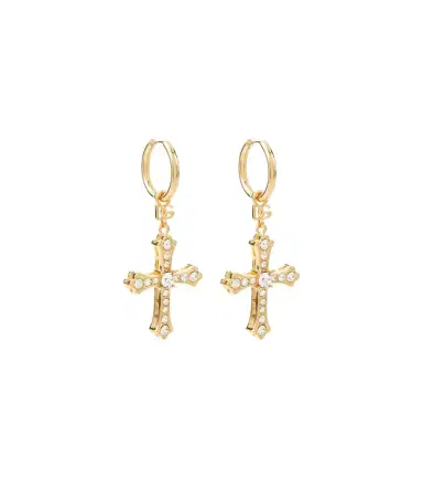 Dolce & Gabbana Crystal-embellished drop earrings | Thumbnail 1