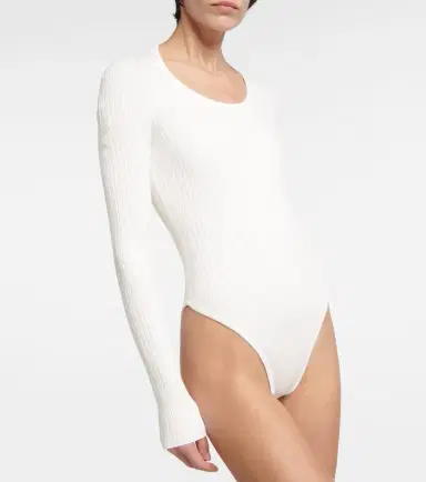 Alaïa Alaïa Ribbed-knit bodysuit | Thumbnail 5